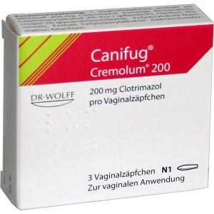 CANIFUG CREMOLUM 200, 3 ST