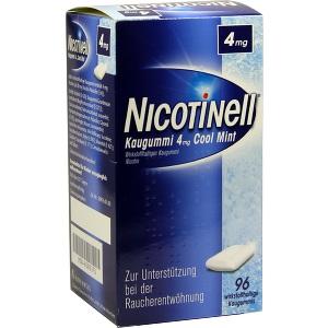 Nicotinell Kaugummi Cool Mint 4mg, 96 ST