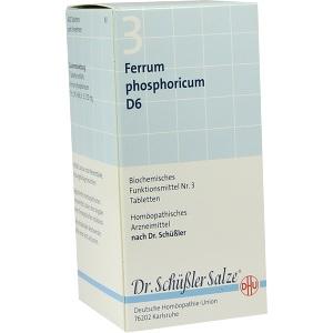 BIOCHEMIE DHU 3 Ferrum phosphoricum D 6 Tabletten, 420 ST