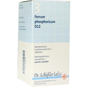 BIOCHEMIE DHU 3 Ferrum phosphoricum D12 Tabletten, 420 ST