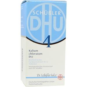 BIOCHEMIE DHU 4 Kalium chloratum D12 Tabletten, 420 ST
