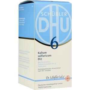BIOCHEMIE DHU 6 Kalium sulfuricum D12 Tabletten, 420 ST