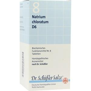 BIOCHEMIE DHU 8 Natrium chloratum D 6 Tabletten, 420 ST