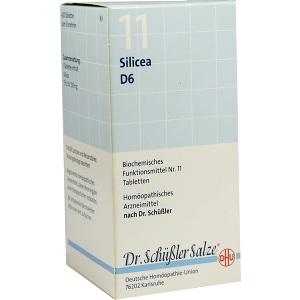 BIOCHEMIE DHU 11 Silicea D 6 Tabletten, 420 ST