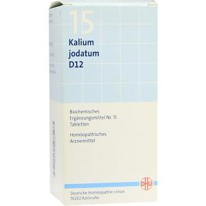 BIOCHEMIE DHU 15 Kalium jodatum D12 Tabletten, 420 ST