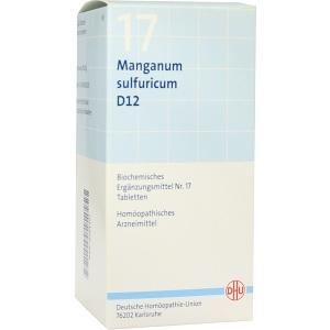 BIOCHEMIE DHU 17 Manganum sulfuricum D12 Tabletten, 420 ST