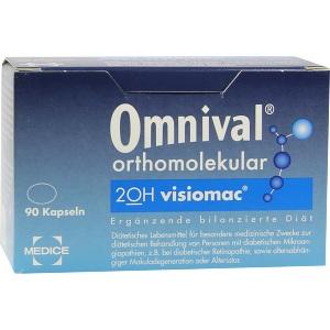 OMNIVAL orthomolekular 2OH visiomac 30 TP Kapseln, 90 ST