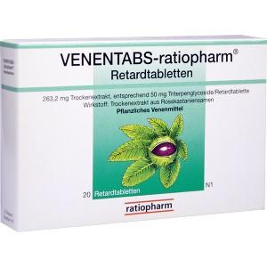VENENTABS-ratiopharm Retardtabletten, 20 ST
