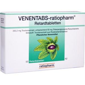 VENENTABS-ratiopharm Retardtabletten, 50 ST
