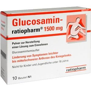 Glucosamin-ratiopharm 1500mg Beutel, 10 ST