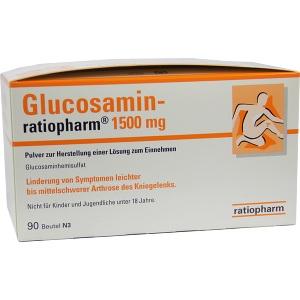 Glucosamin-ratiopharm 1500mg Beutel, 90 ST