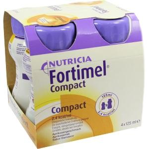 Fortimel Compact Aprikosengeschmack, 4X125 ML