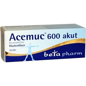 Acemuc 600 akut, 10 ST