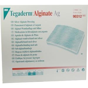 Tegaderm Alginate Ag FK 10x10cm Wundauflage, 10 ST