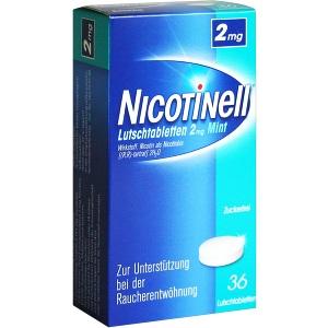 Nicotinell Lutschtabletten 2mg Mint, 36 ST