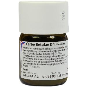 Carbo Betulae D1, 50 G