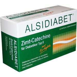 ALSIDIABET Zimt-Catechine f.Diab.TypII 1xtaegl., 60 ST
