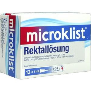 Microklist Klistiere, 12 ST