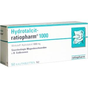 Hydrotalcit-ratiopharm 1000mg Kautabletten, 50 ST