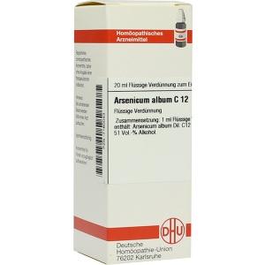 ARSENICUM ALB C12, 20 ML