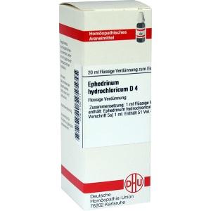 EPHEDRINUM HYDROCHLO D 4, 20 ML
