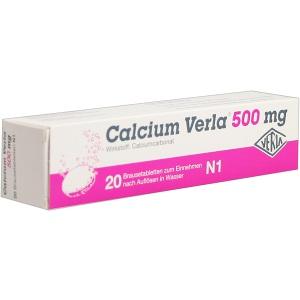 CALCIUM VERLA 500, 20 ST
