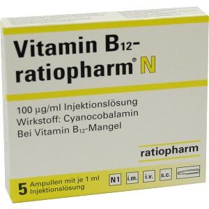 Vitamin-B12-ratiopharm N, 5X1 ML