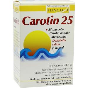 CAROTIN 25 Feingold, 100 ST