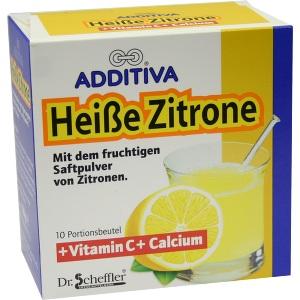 Additiva Heisse Zitrone Vitamin C+Calcium, 100 G
