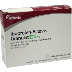 Ibuprofen-Actavis Granulat 400 mg, 20 ST