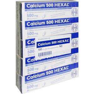 CALCIUM 500 HEXAL, 100 ST