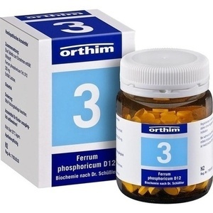 Biochemie Orthim NR3 Ferrum phosphoricum D12, 200 ST