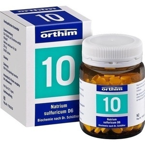Biochemie Orthim NR10 Natrium sulfuricum D 6, 200 ST