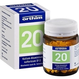 Biochemie Orthim NR20 Kalium-Alumin.sulfuri. D12, 200 ST