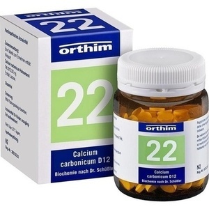 Biochemie Orthim NR22 Calcium carbonicum D12, 200 ST