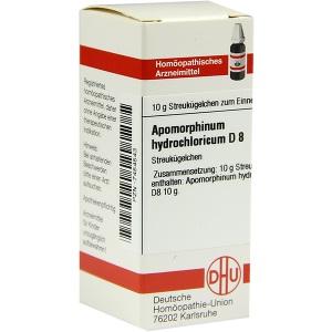 APOMORPHINUM HYDROCHL D 8, 10 G