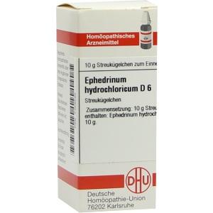 EPHEDRINUM HYDROCHLO D 6, 10 G