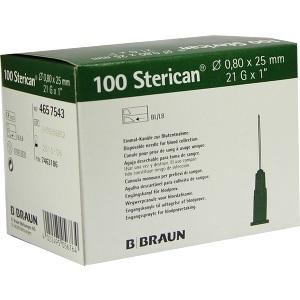 Sterican 21GX1 Kanülen 0.8X25mm, 100 ST