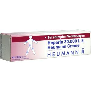 Heparin 30000 Heumann Creme, 100 G