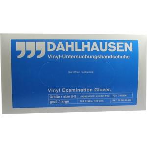 Vinyl-Handschuhe ungep. Gr. L, 100 ST