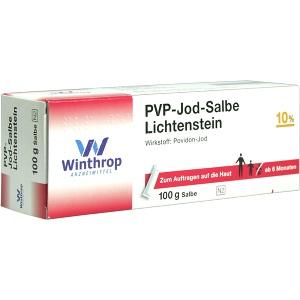 PVP-Jod Salbe Lichtenstein, 100 G