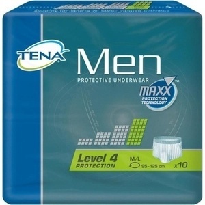 TENA Men Protective Underwear Level 4 M/L, 10 ST