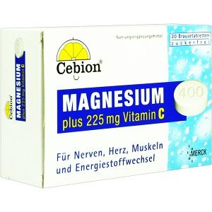 Cebion PLUS VITAMIN C MAGNESIUM, 20 ST