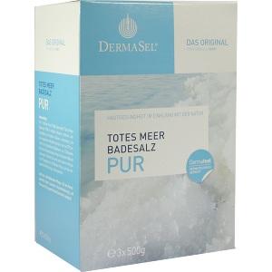 DermaSel Totes Meer Badesalz Pur, 1.5 KG