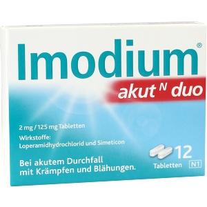 Imodium akut N duo, 12 ST