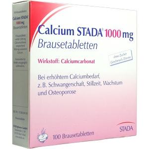 Calcium STADA 1000mg Brausetabletten, 100 ST