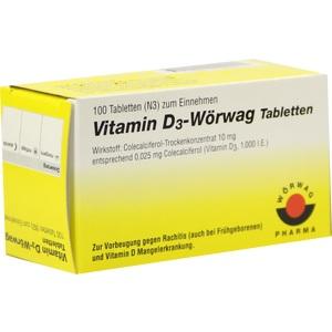 Vitamin D3-Wörwag Tabletten, 100 ST