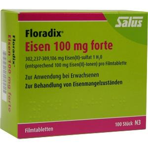 Floradix Eisen 100mg forte, 100 ST