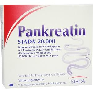 Pankreatin STADA 20.000, 200 ST
