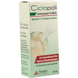 Ciclopoli Lösung gegen Fußpilz, 30 ML